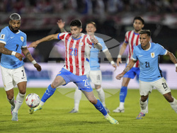 Paraguay Uruguay WCup Soccer