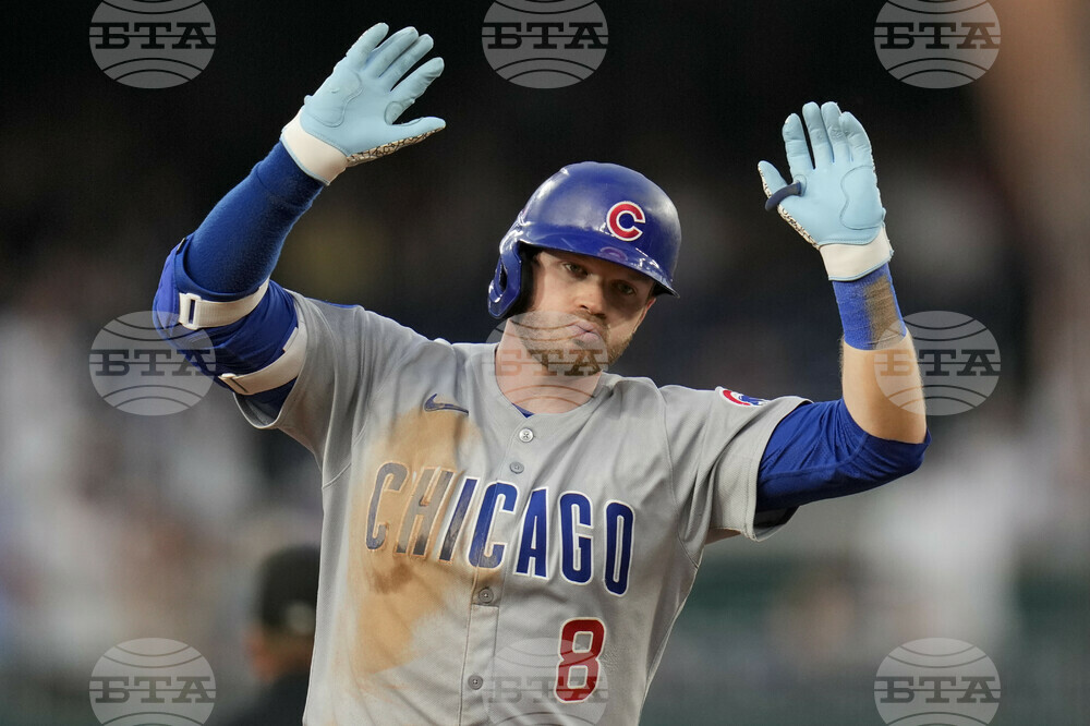 Cubs Nationals Baseball
