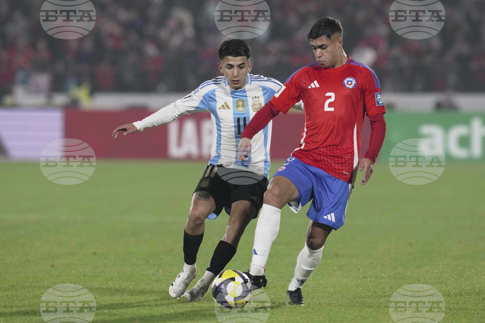 Chile Argentina WCup Soccer