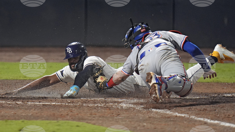 Rangers Rays Baseball