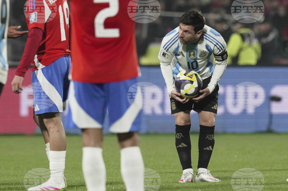 Chile Argentina WCup Soccer