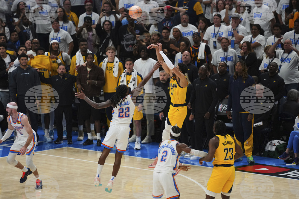 APTOPIX NBA Finals Pacers Thunder Basketball