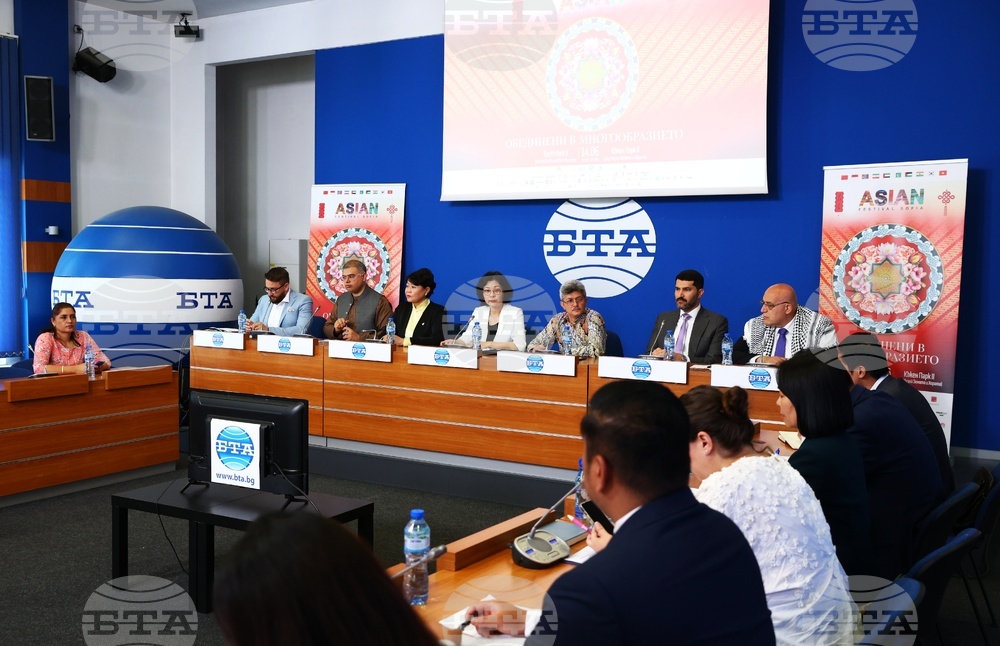 Национален пресклуб на БТА София - пресконференция - азиатски фестивал