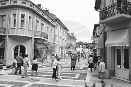 Улица „Търговска” във Враца през 1986 година