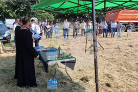 Русе - Водно-рехабилитационен център - първа копка