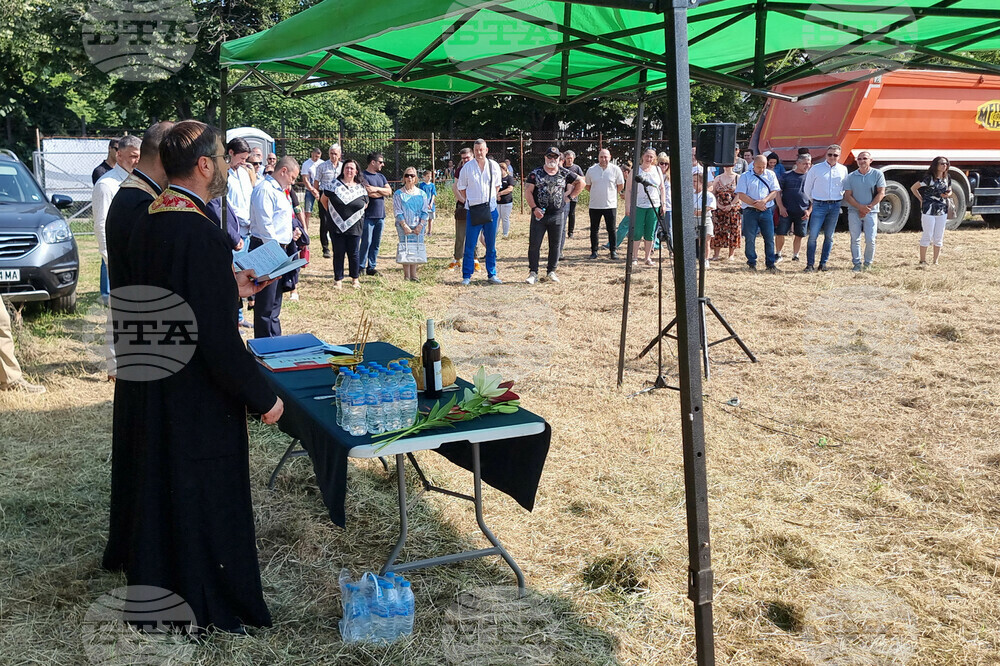 Русе - Водно-рехабилитационен център - първа копка