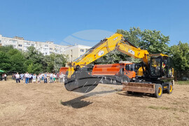 Русе - Водно-рехабилитационен център - първа копка