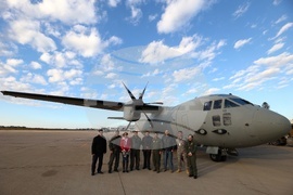 Ливан - самолет „Спартан“ - хуманитарна помощ - Сирия