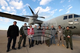 Ливан - самолет „Спартан“ - хуманитарна помощ - Сирия