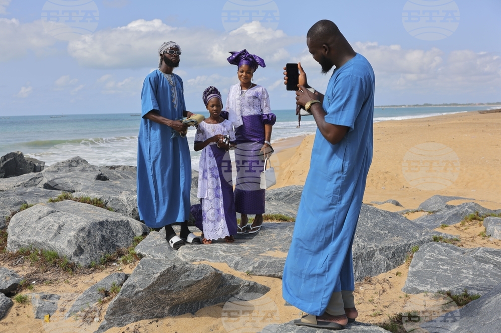 APTOPIX Ghana Eid al-Adha