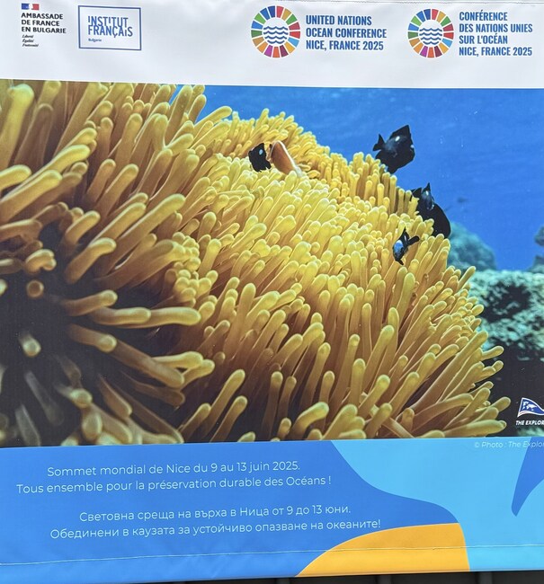 Проф. Христо Пимпирев, г-н Драгомир Матеев и гл. ас. д-р Росица Янева от Българския антарктически институт са в официалната делегация на България на Конференцията на ООН за Океаните в Ница