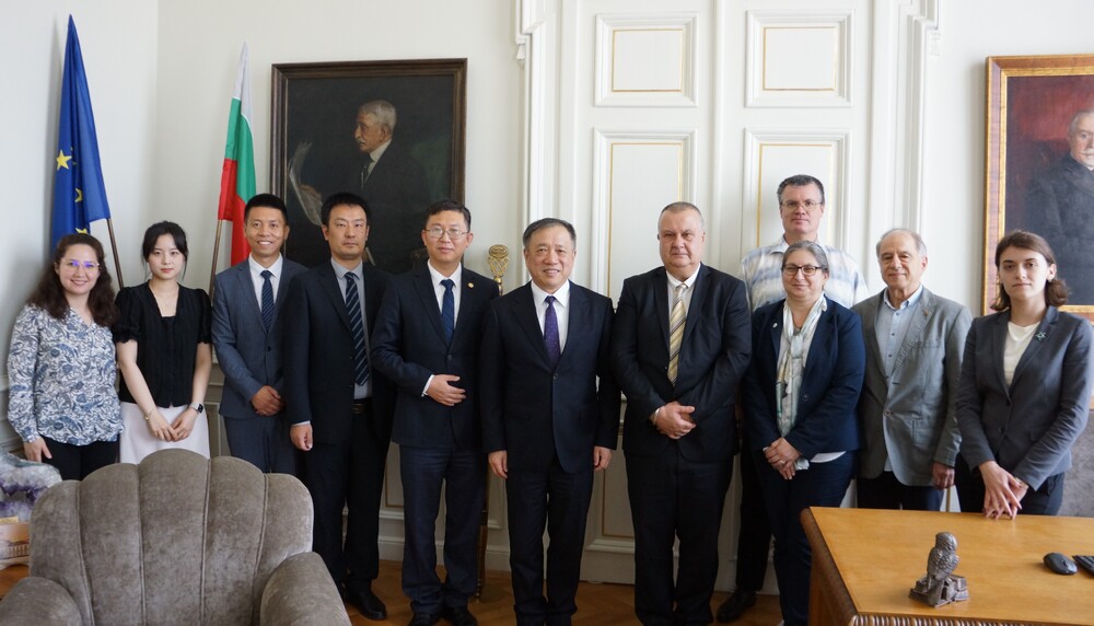 Делегация от Шанхайския университет „Дзяо Тун“ се срещна с представители на БАН