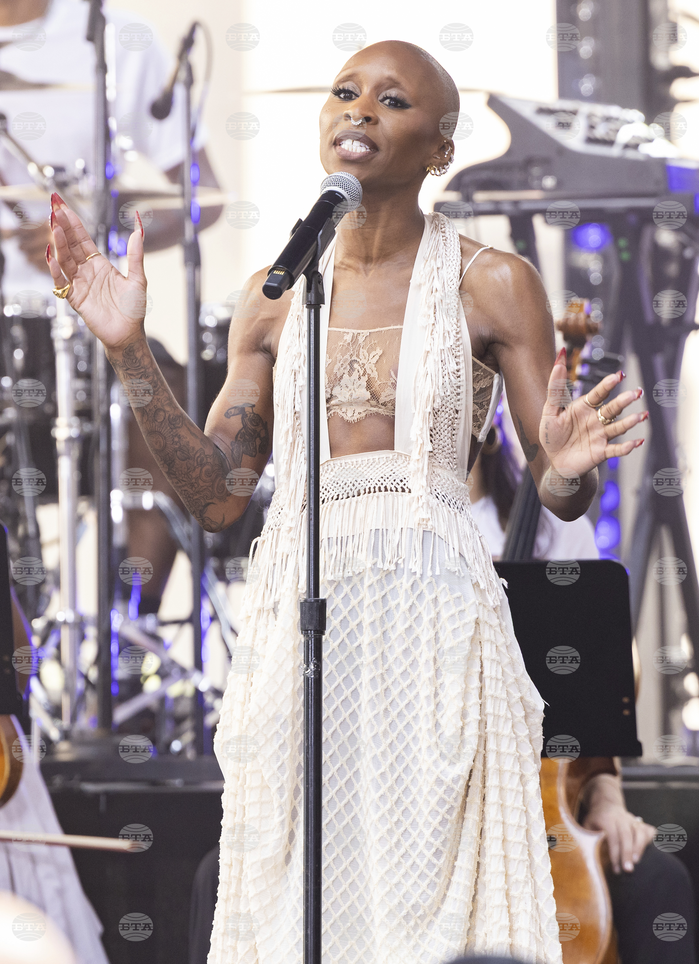 2025 Cynthia Erivo Performs on NBC's Today Show