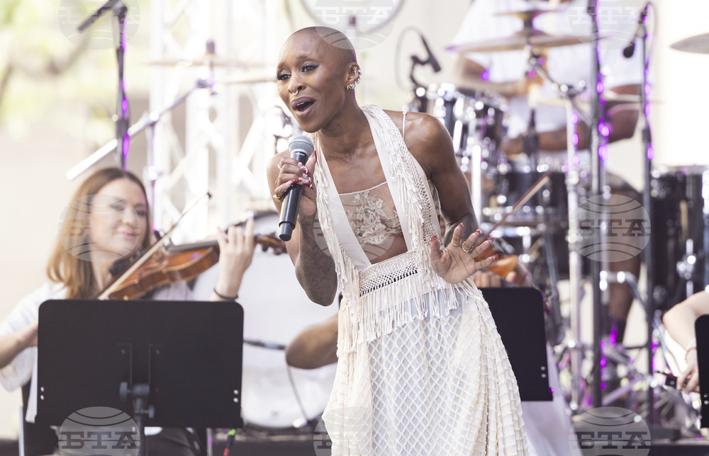 2025 Cynthia Erivo Performs on NBC's Today Show