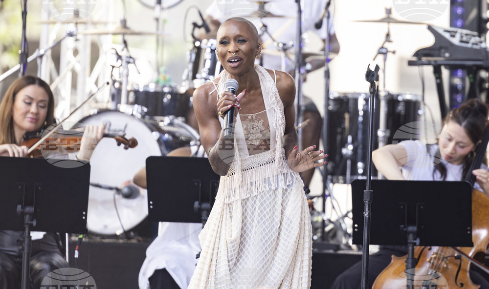 2025 Cynthia Erivo Performs on NBC's Today Show