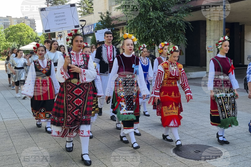 Детският хор „Шарено герданче“ от Търговище ще участва в Националните празници на фолклорното хорово изкуство в Пловдив