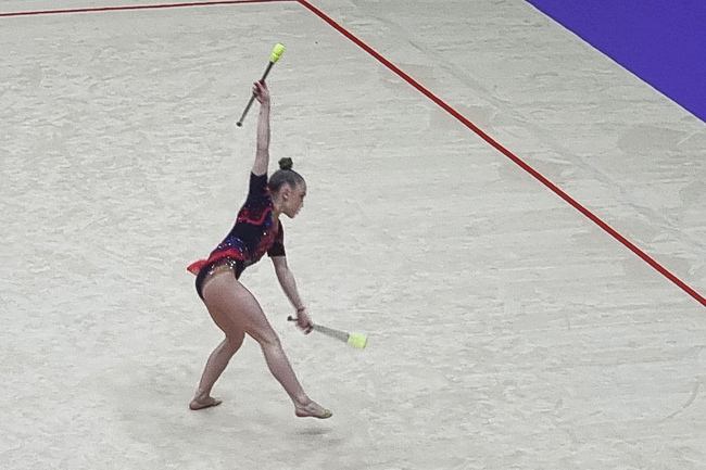 Естония - Европейско първенство по художествена гимнастика - съчетание с бухалки