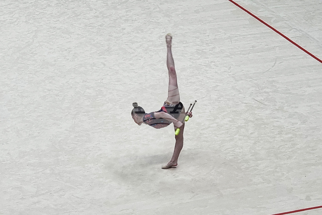 Три финала за Стилияна Николова и два за Ева Брезалиева на Европейското първенство по художествена гимнастика в Талин, двете са сред финалистките и на финала в многобоя