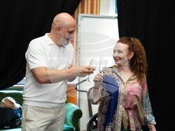 Бойка Велкова поставя „Театър“ по Съмърсет Моъм в Народния театър. Снимка: Стефан Здравески