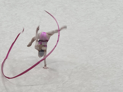 Естония - Европейско първенство по художествена гимнастика - Дара Стоянова - лента