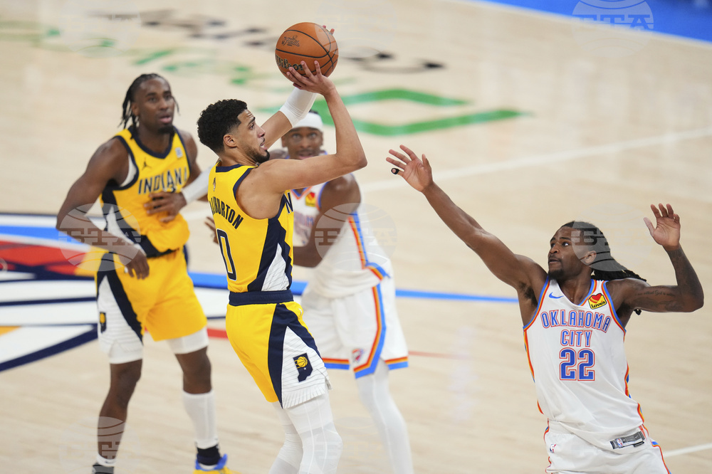 CORRECTION NBA Finals Pacers Thunder Basketball