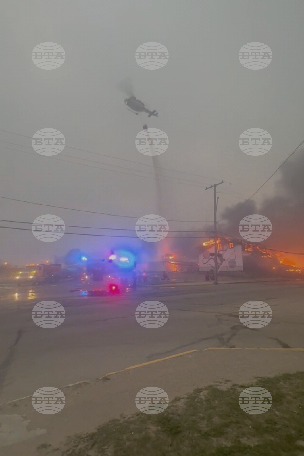 Canada Wildfires Smoky Skies