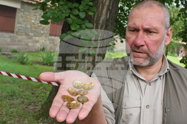 Във Велико Търново е открито златно монетно съкровище