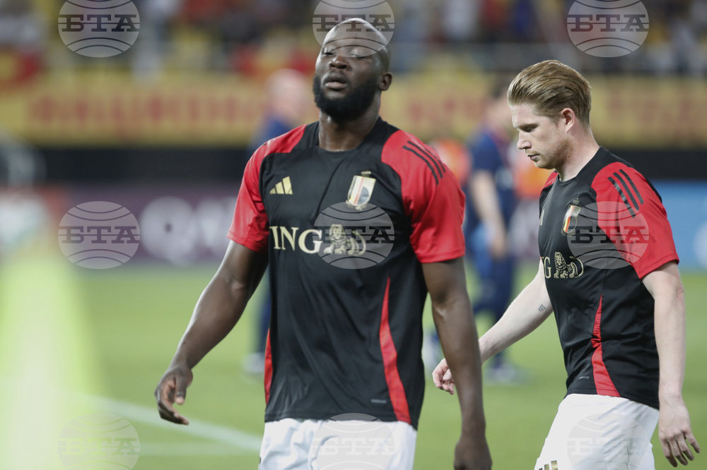 North Macedonia Belgium WCup Soccer