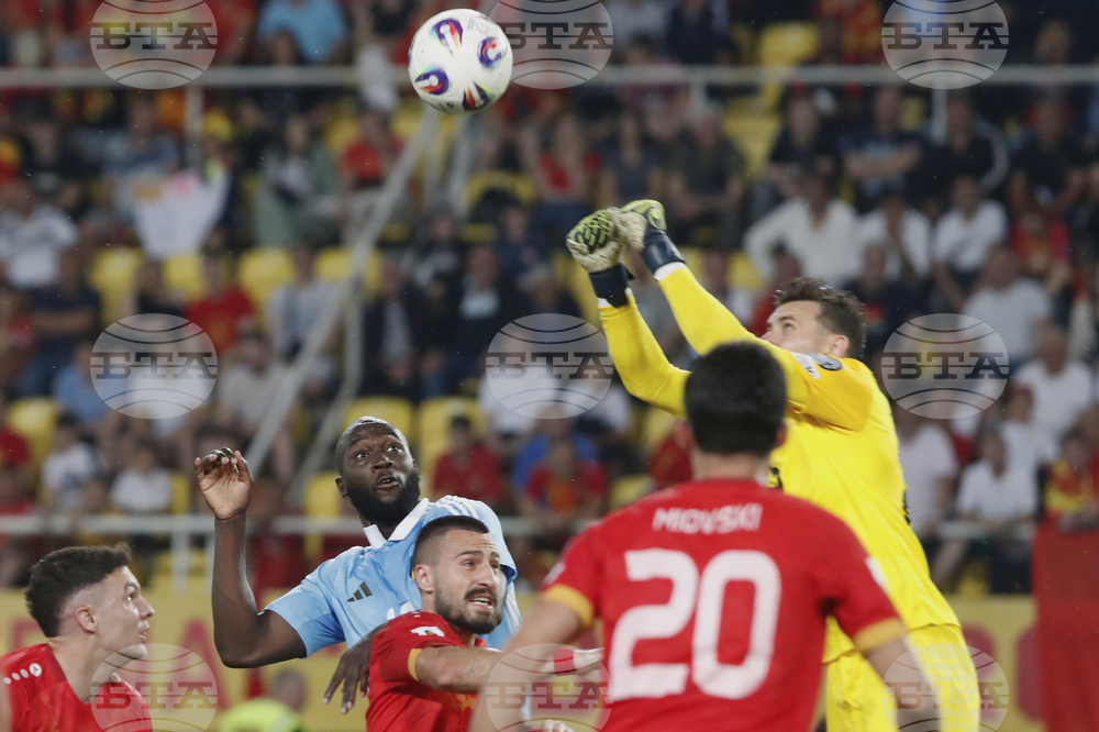 North Macedonia Belgium WCup Soccer