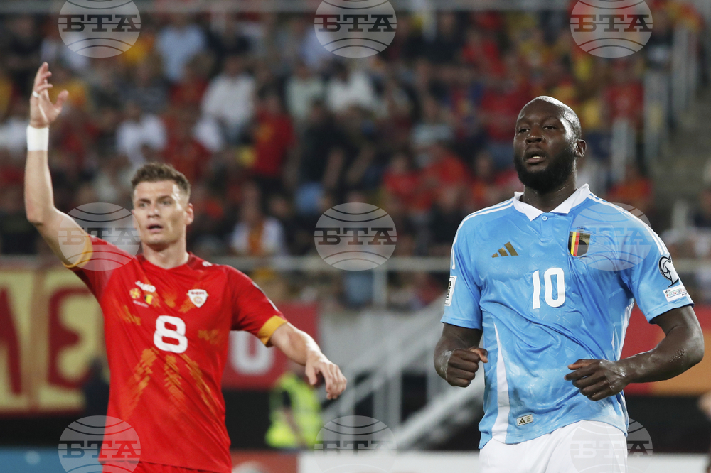 North Macedonia Belgium WCup Soccer