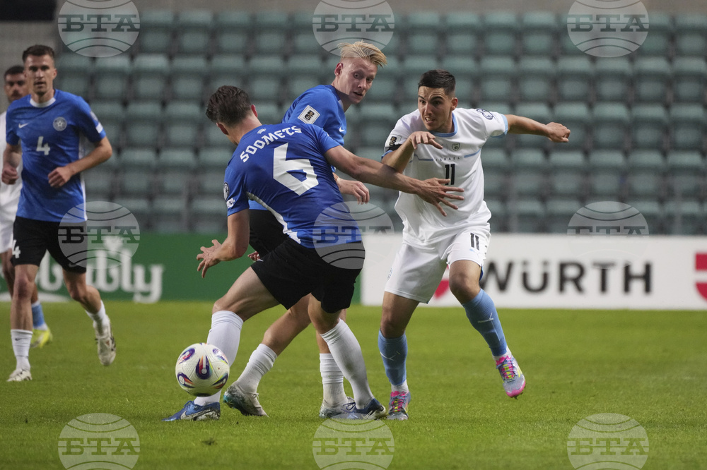 Estonia Israel WCup Soccer
