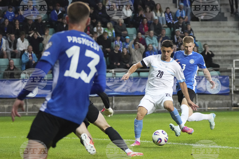 Estonia Israel WCup Soccer
