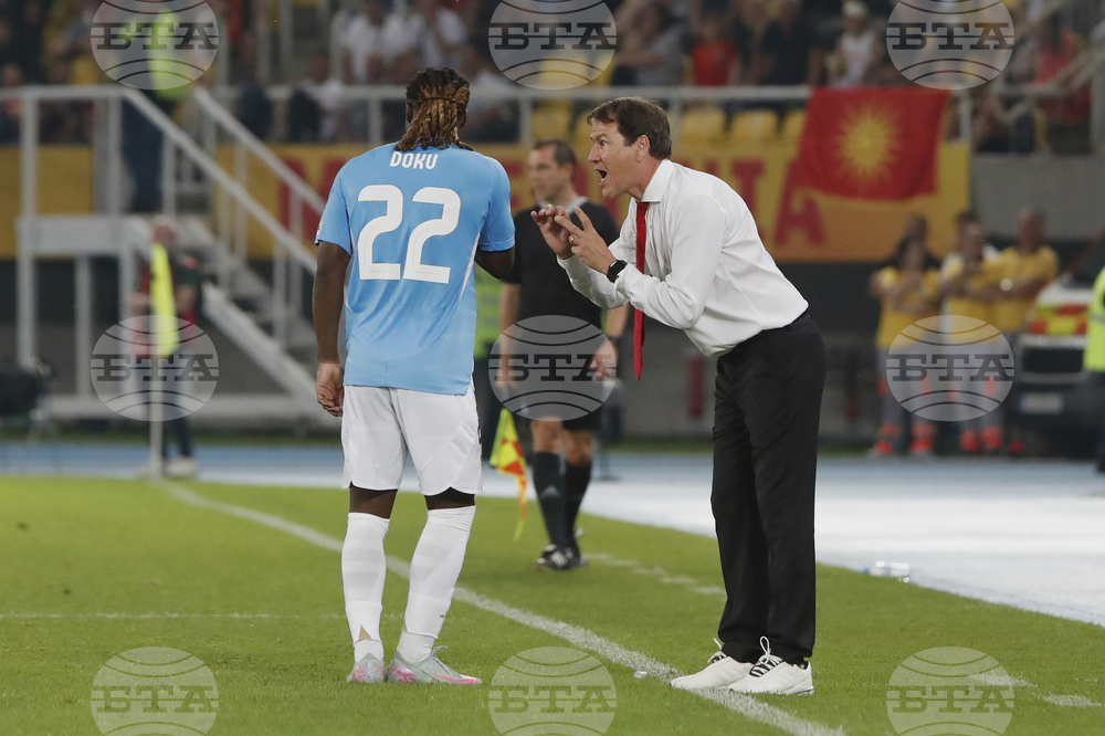 North Macedonia Belgium WCup Soccer
