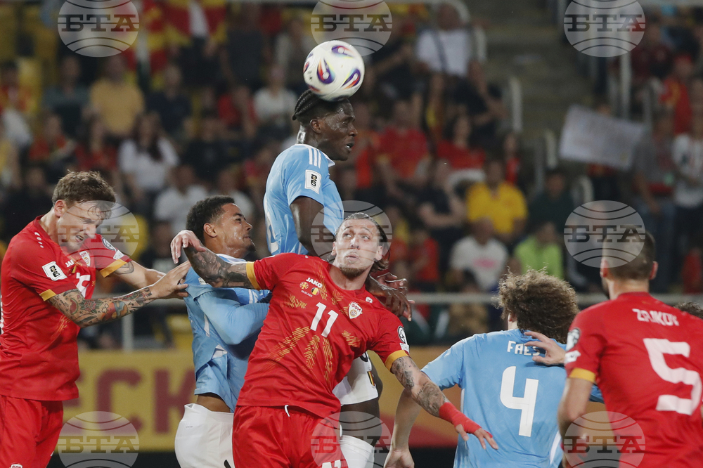 North Macedonia Belgium WCup Soccer