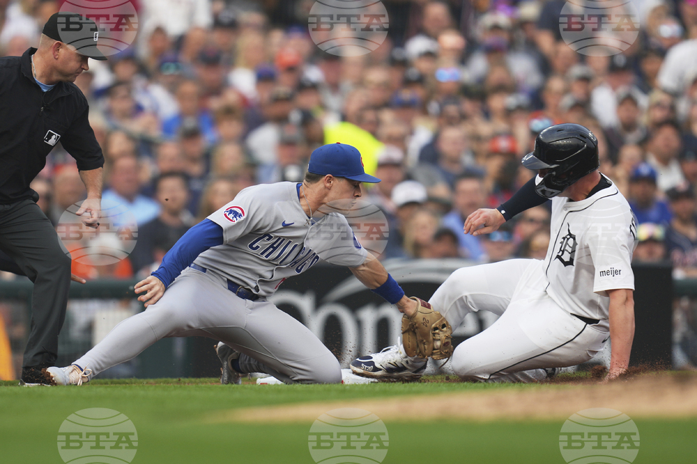 Cubs Tigers Baseball