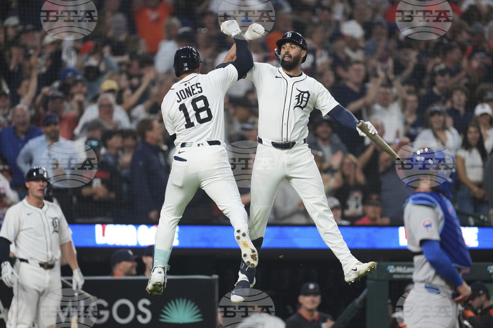 APTOPIX Cubs Tigers Baseball
