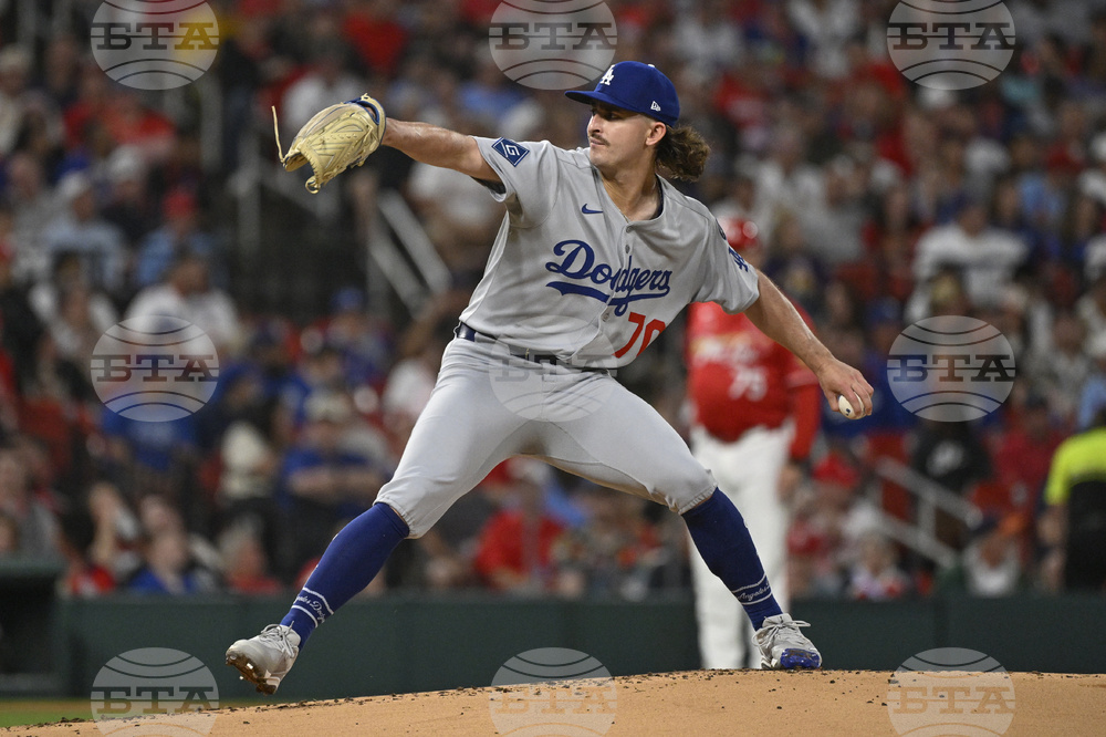 Dodgers Cardinals Baseball