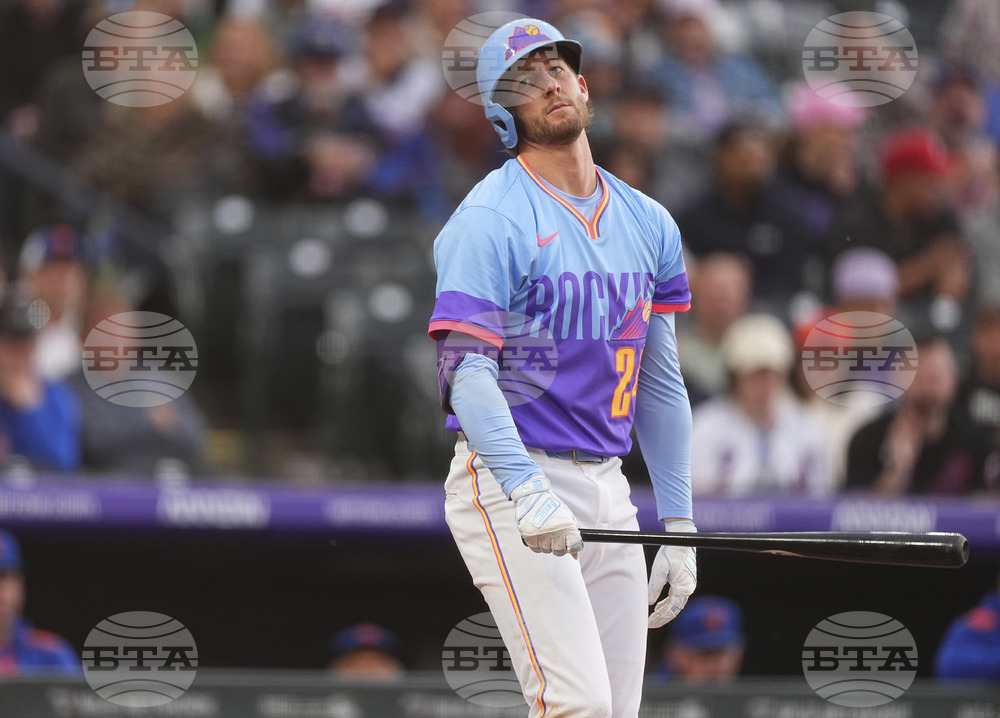 Mets Rockies Baseball