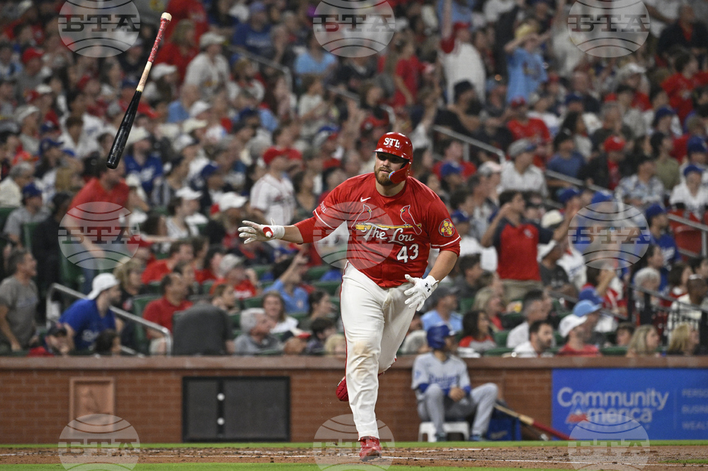 APTOPIX Dodgers Cardinals Baseball