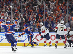 Stanley Cup Panthers Oilers Hockey