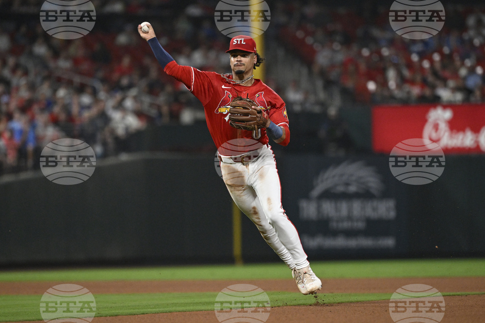 Dodgers Cardinals Baseball
