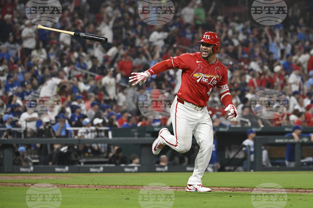 Dodgers Cardinals Baseball