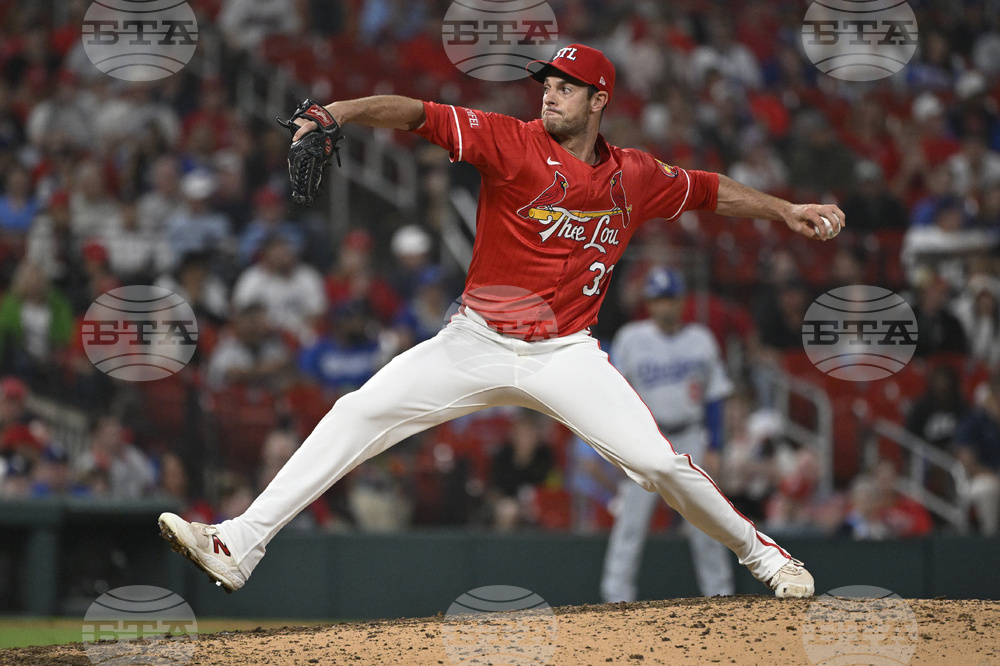 Dodgers Cardinals Baseball