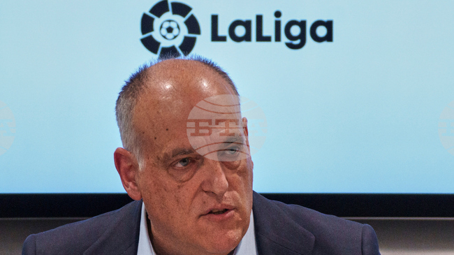 Президентът на Ла Лига Хавиер Тебас обвини американската компания Cloudflare в провал в борбата с пиратството