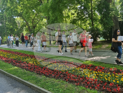 Варна - Морска градина - шествие-пратест 