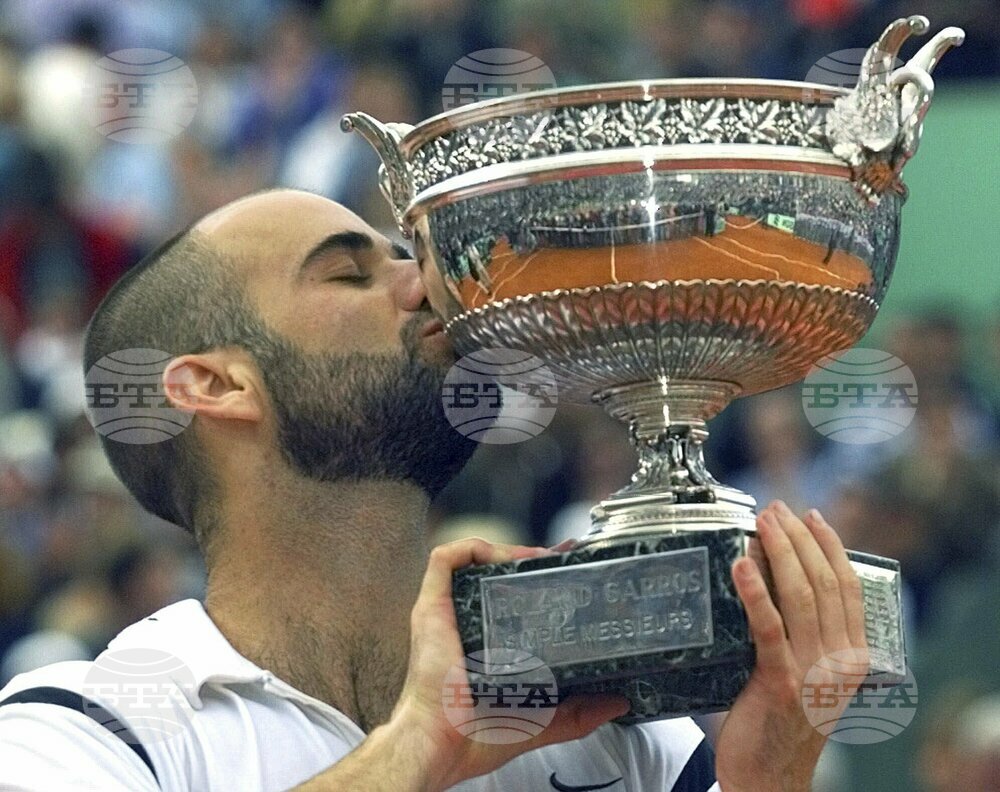 France French Open Agassi Henin