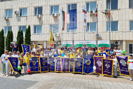 Търговище - Парад на знамената