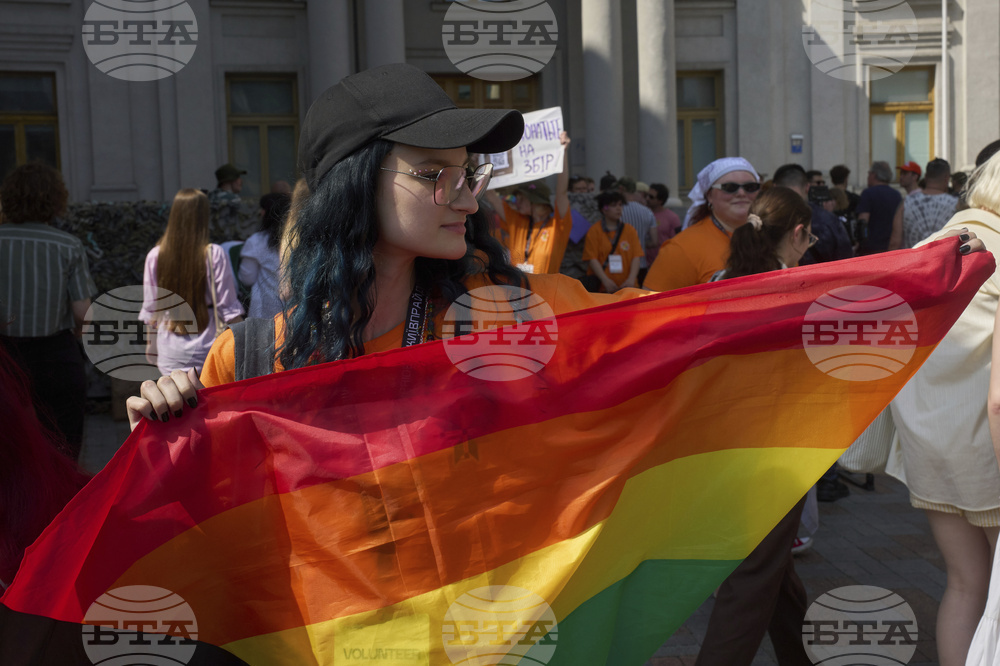 Russia Ukraine War Pride Rally