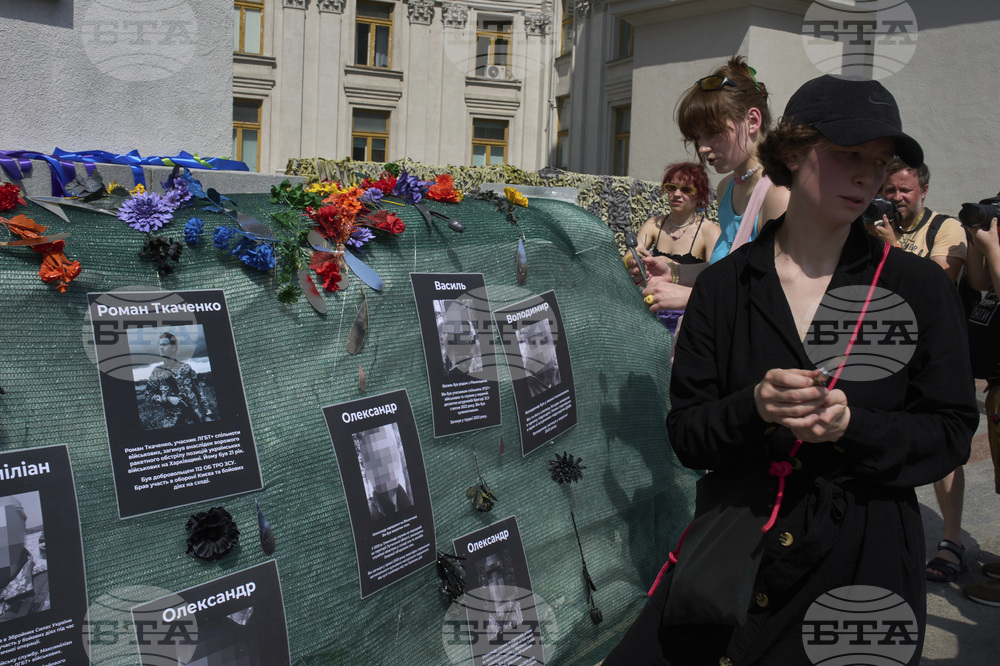 Russia Ukraine War Pride Rally