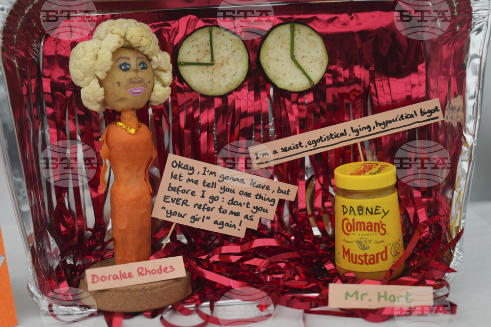 Britain Vegetable Sculpture